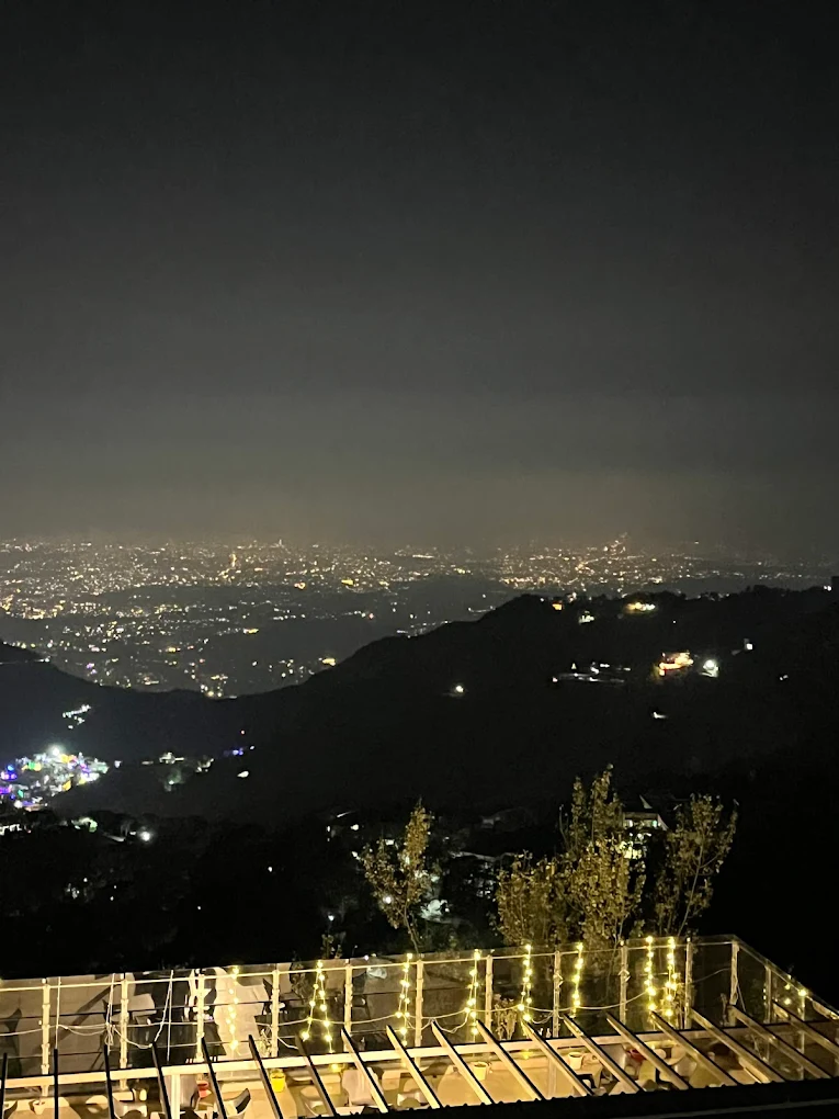 Doon Valley night city lights